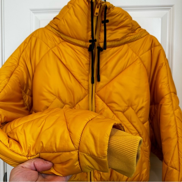 Sportmax MaxMara Label-cut Quilting Hoodie Puffer Jackets Sz:S US4 Fall/Winter - Picture 11 of 16